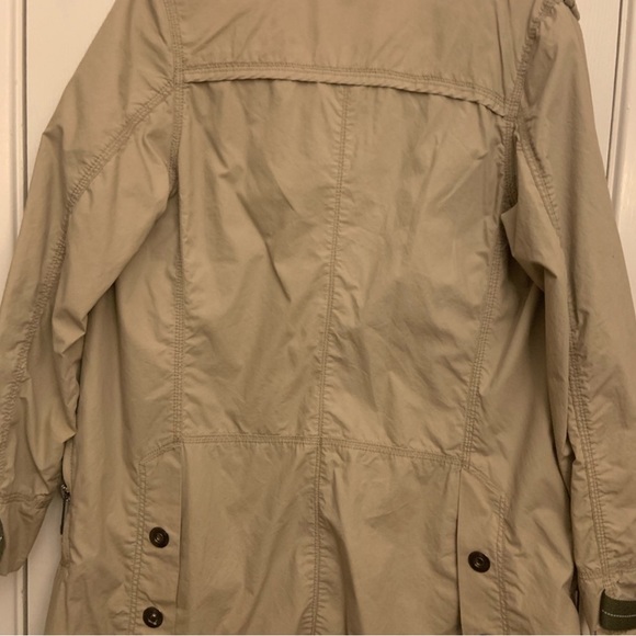 L’atelier nylon trench coat beige with black nylon lining worn once XS - Picture 5 of 13